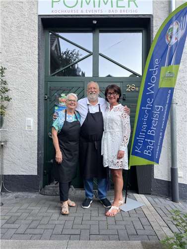 Petra Schneider besuchte die Kochschule Pommer anlässlich der Kulinarischen Woche 