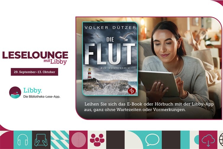 Kriminalroman „Die Flut“ im digitalen Buchclub der Stadtbücherei Adenau lesen