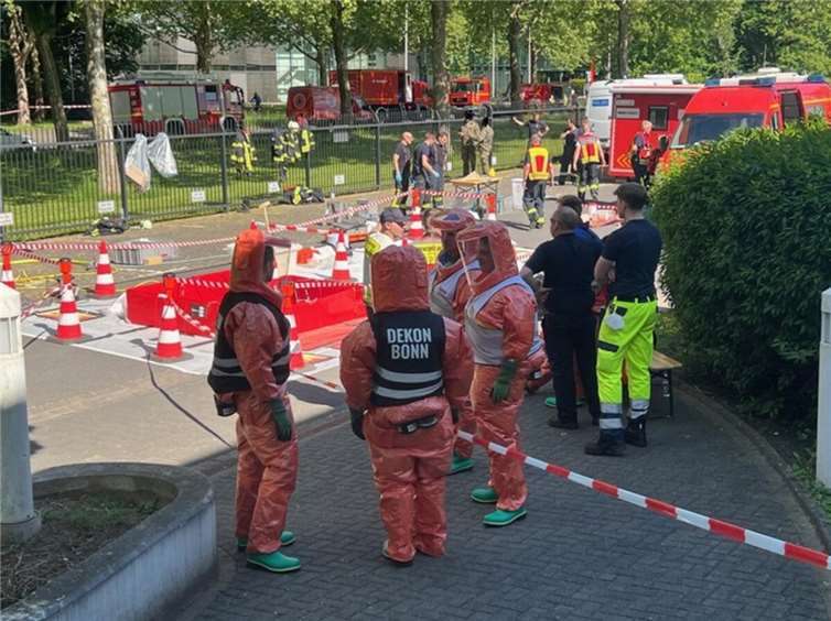 Auch Spezialkräfte aus Köln und Essen waren im Einsatz 